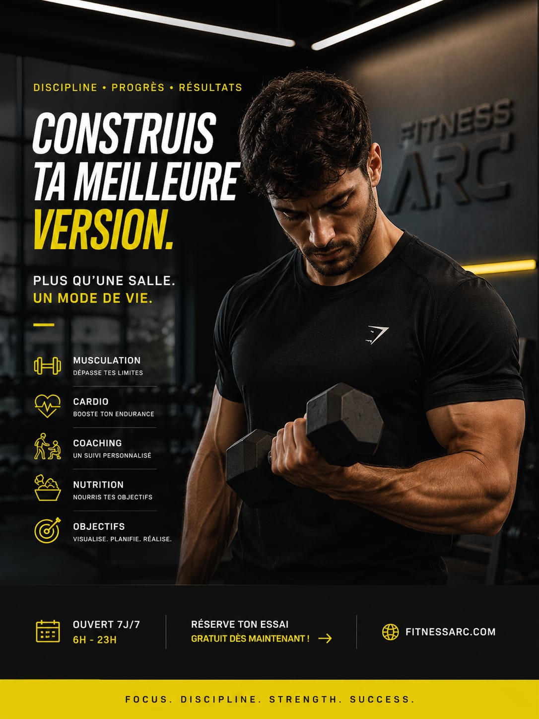 Fitness Arc — Sport · Affiche